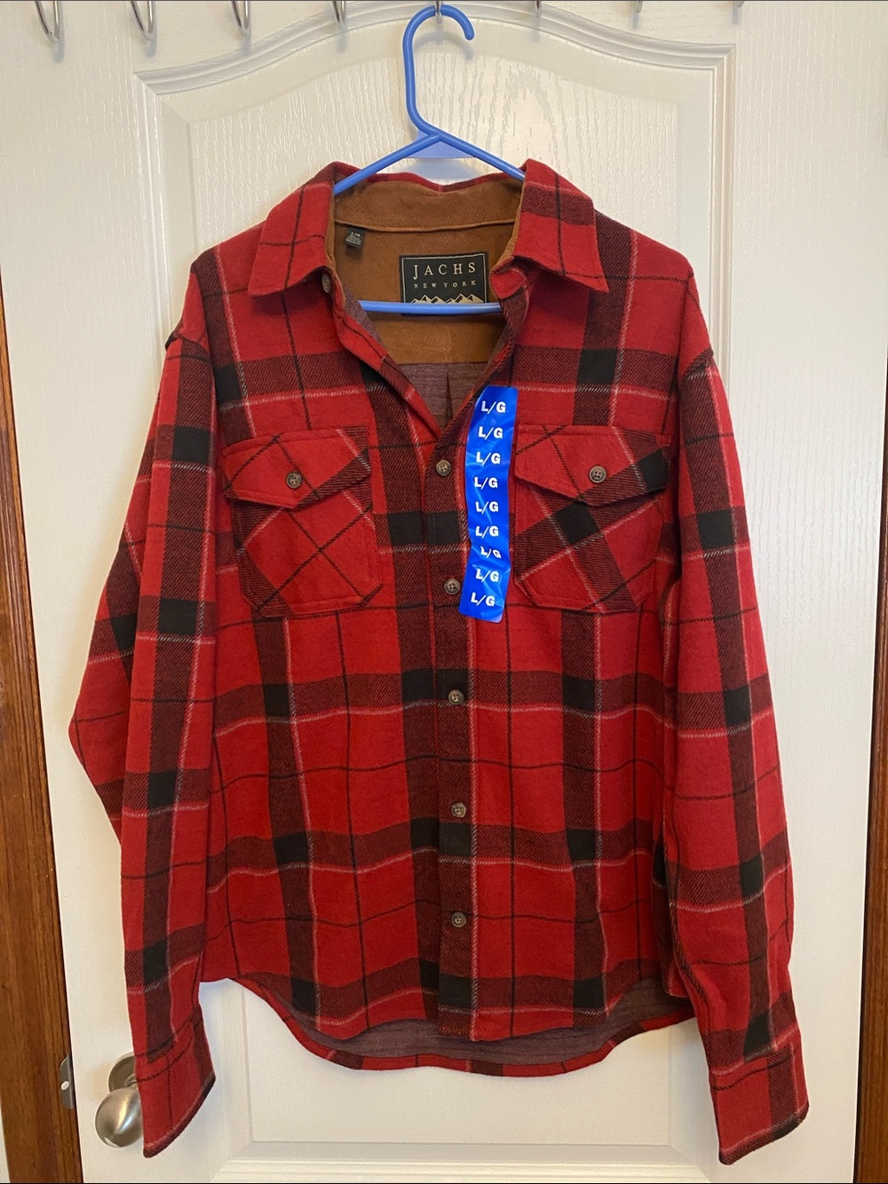 Jachs Heritage Red & Black Plaid Button-Down Shirt